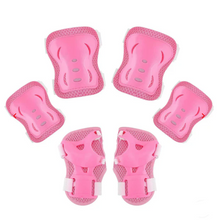 Load image into Gallery viewer, Spartan Knee, Elbow  Wrist Protective Set – Pink Age 3-16
