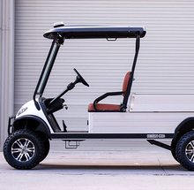 Load image into Gallery viewer, 2-Seater Lifted Utility Cargo Golf Cart with Hydraulic Cargo Lift
