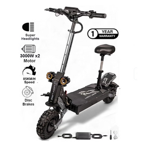 L5 Electric Scooter 60V 33Ah 3000W Dual Motor