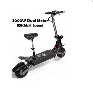 L5 Electric Scooter 60V 33Ah 3000W Dual Motor
