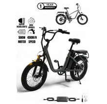 Load image into Gallery viewer, U3 City Electric Bike 48V 13Ah 500W
