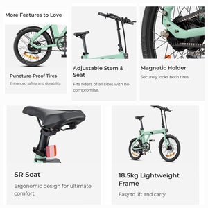 ENGWE P20 Electric Bike 100km Long Range Light Weight
