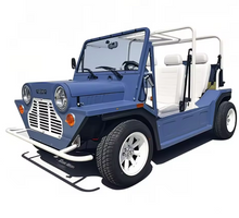 Load image into Gallery viewer, Mini Moke Electric Sightseeing Buggy Car Moke 4 Seater Golf Cart-Full Aluminium Body

