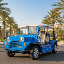 Load image into Gallery viewer, Mini Moke Electric Sightseeing Buggy Car Moke 4 Seater Golf Cart-Full Aluminium Body
