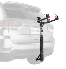 Load image into Gallery viewer, ALLEN RACK Deluxe 2 Bike Carrier 1 1/4 and 2" Hitch - Black
