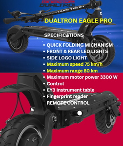 DUALTRON EAGLE PRO Electric Scooter 60V 22.5Ah LG
