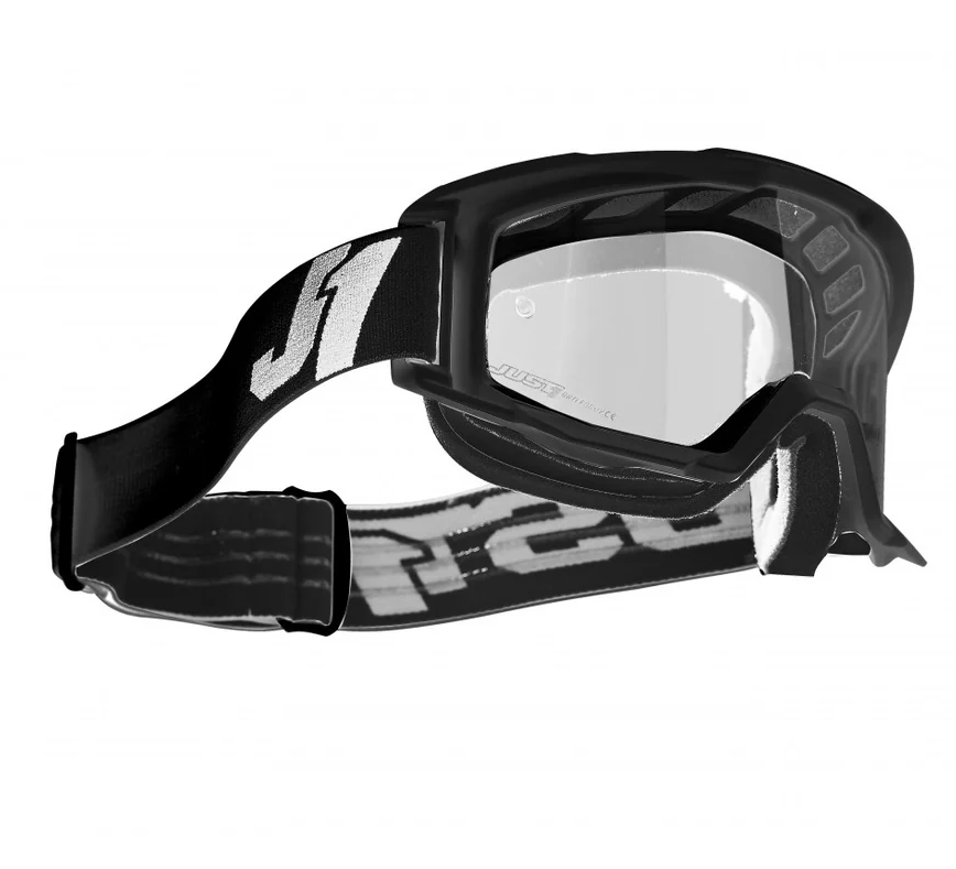 Just1 Best Motorcycle Goggles – Clear Black