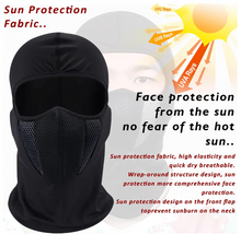 Load image into Gallery viewer, Riders M1 Filter Mask – Full Face Balaclava with Protection Filter
