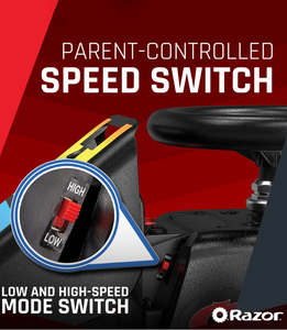 RAZOR Crazy Cart Shift Lightshow 13 kmh Age 8+