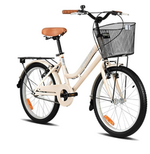 Load image into Gallery viewer, Spartan 20" Kids Classic City Bike – White Ash Age 6-9 Years
