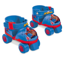 Load image into Gallery viewer, Marvel Spiderman 4-Wheel Roller Skate Set by MONDO Size 22-29

