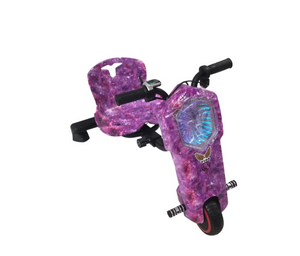 KID GIRLS DRIFT CART AGE 4-12 with Lights Speaker