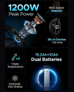 ENGWE X26/X24 Electric Bike - E-Scooter UAE Hub