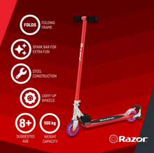 Load image into Gallery viewer, RAZOR SCOOTER S SPARK SPORT RED - E-Scooter UAE Hub
