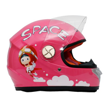 Load image into Gallery viewer, Kids Full Face Helmet Spiderman, Barbie Lightweight Motorcycle Helmet

