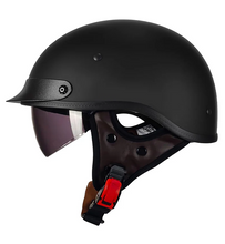 Load image into Gallery viewer, LV COOL Open Face Cap Motorcycle Helmet for Cycling, Motocross
