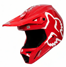 Load image into Gallery viewer, FOX V1 Supreme Red Motocross Helmet
