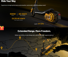 Load image into Gallery viewer, Kugoo M3 Pro Electric Scooter With NFC Key 48V 13Ah 600W
