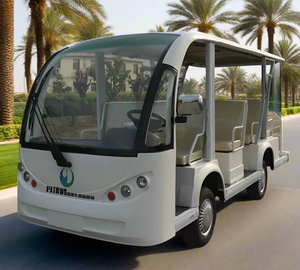 Electric Sightseeing Bus 11-Seater Open Style