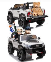 Load image into Gallery viewer, Ride on kids Hilux 4x4 4WD Licensed rechargeable Age 2-8 Years - E-Scooter UAE Hub
