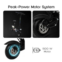 Load image into Gallery viewer, L2 Pro Electric Scooter with Seat for Adults –48V18AH 1500W Power
