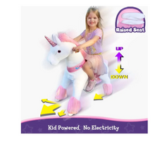 Load image into Gallery viewer, Ponycycle Unicorn For Riding, Children 3-8 Years

