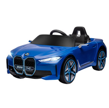 Load image into Gallery viewer, BMW - I4 Kids Ride on Car - Blue 12V -Age 2-6 Years
