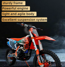Load image into Gallery viewer, KEWS DIRT BIKE-PETROL -Black 450CC 80Kmh Speed
