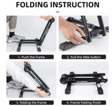 Load image into Gallery viewer, Rockbros Bicycle Parking Stand Floor Alloy Bicycle Stand
