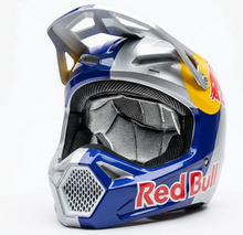 Load image into Gallery viewer, Premium Red Bull Solid V1 Full Face Racing Aerodynamic Motocross Helmet
