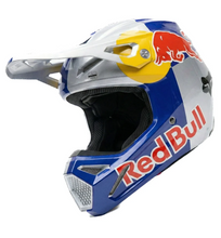 Load image into Gallery viewer, Premium Red Bull Solid V1 Full Face Racing Aerodynamic Motocross Helmet
