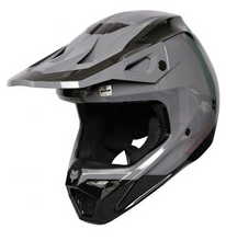 Load image into Gallery viewer, FOX V1 Solid Dark Shadow Grey Off Road Motorcycle Motocross Helmet
