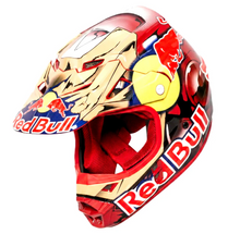 Load image into Gallery viewer, Fox Racing Red Bull Edition Full Face Helmet Carbon Graphic MX
