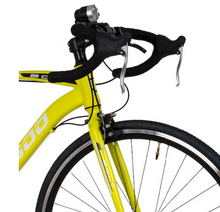 Load image into Gallery viewer, Mogoo Bolt 22-Inch Road Bike Yellow With 14 speed shimano Gears
