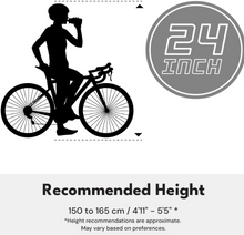 Load image into Gallery viewer, Fusion 26-Inch Cruiser Road Bike | 26-Inch Wheel Size | Adjustable Seat | For Women &amp; Men | With Carrier And Basket
