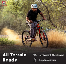Load image into Gallery viewer, Mogoo Boxter Aluminum Alloy All Terrain Mountain Bike Kenda 27.5 Inch, 21-Speed Shimano

