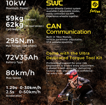 Load image into Gallery viewer, 2026 NEW Surron Light Bee X Electric Bike-Upgraded 10kw motor and Battery 72V 35Ah
