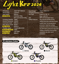 Load image into Gallery viewer, 2026 NEW Surron Light Bee X Electric Bike-Upgraded 10kw motor and Battery 72V 35Ah
