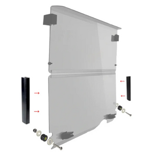 Golf Cart Wind Screen For Club Car Lvtong,Excar,EZGO,E1
