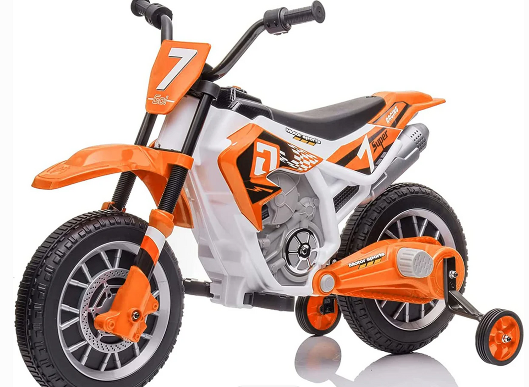 Kids Motorcycle Electric Dirt Bike Battery Powered Ride On 12v AGE 3-10 - E-Scooter UAE Hub