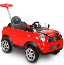Load image into Gallery viewer, Rollplay MINI Cooper Push Car – Red, pink
