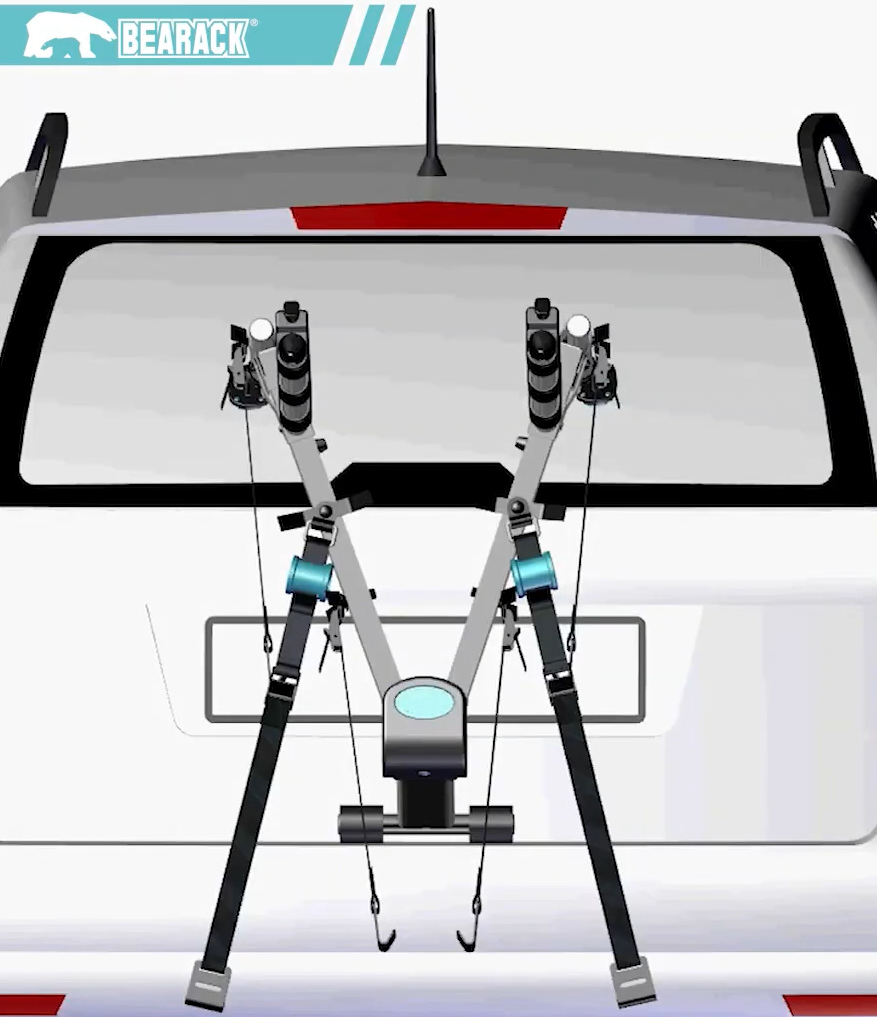 Bearack Transformer Bike Trunk Rack BC-6425 (Foldable) – E-Scooter