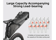 Load image into Gallery viewer, ROCKBROS Waterproof Reflective Large Capacity Saddle Bag(up to 14L)
