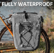 Load image into Gallery viewer, ROCKBROS Bike Panniers Waterproof Bike Rear Rack Bag
