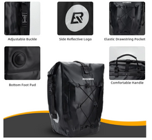 Load image into Gallery viewer, ROCKBROS Bike Panniers Waterproof Bike Rear Rack Bag
