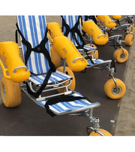 Load image into Gallery viewer, WaterWheels Floating Water Wheelchair

