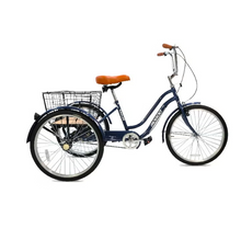 Load image into Gallery viewer, Mogoo Hauler Adult Tricycle – 24 Inch Utility Cargo Trike

