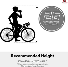 Load image into Gallery viewer, Mogoo Brooklyn Single Speed Cruiser Bike 26 Inch – Classic City Bike for Everyday Comfort
