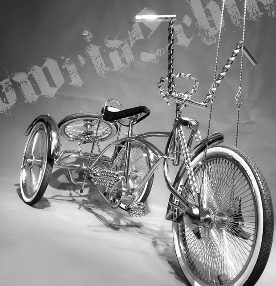 Retro Lowrider Tricycle Bike – E-Scooter UAE Hub