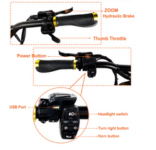 Load image into Gallery viewer, Kaabo Wolf King GT Pro Electric Scooter 72V 35Ah samsung Black
